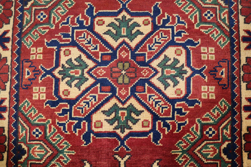 Traditional Rug, Turkman Rug, Afghan Kargahi Rug