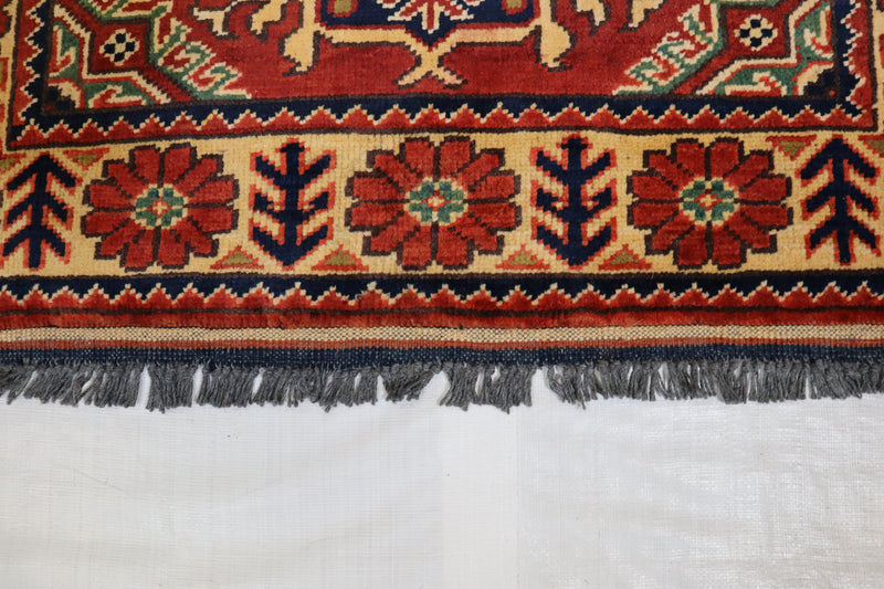 Traditional Rug, Turkman Rug, Afghan Kargahi Rug