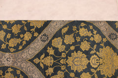 Multicolored Rug, Persian Rugs, Silk Flower Rug, Area Rug In Bedroom, 8x10 Rugs 