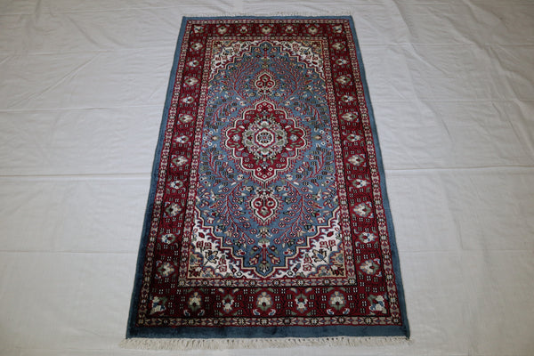 Jammu Kashmir Rug, Oriental Rug, Colorful Area Rug