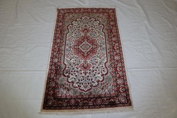 Jammu Kashmir Rug, Hand Knotted, Oriental Area Rug