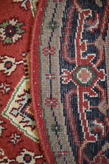 Serapi Rug, Persian Round Rug, Hand Knotted Wool Rug