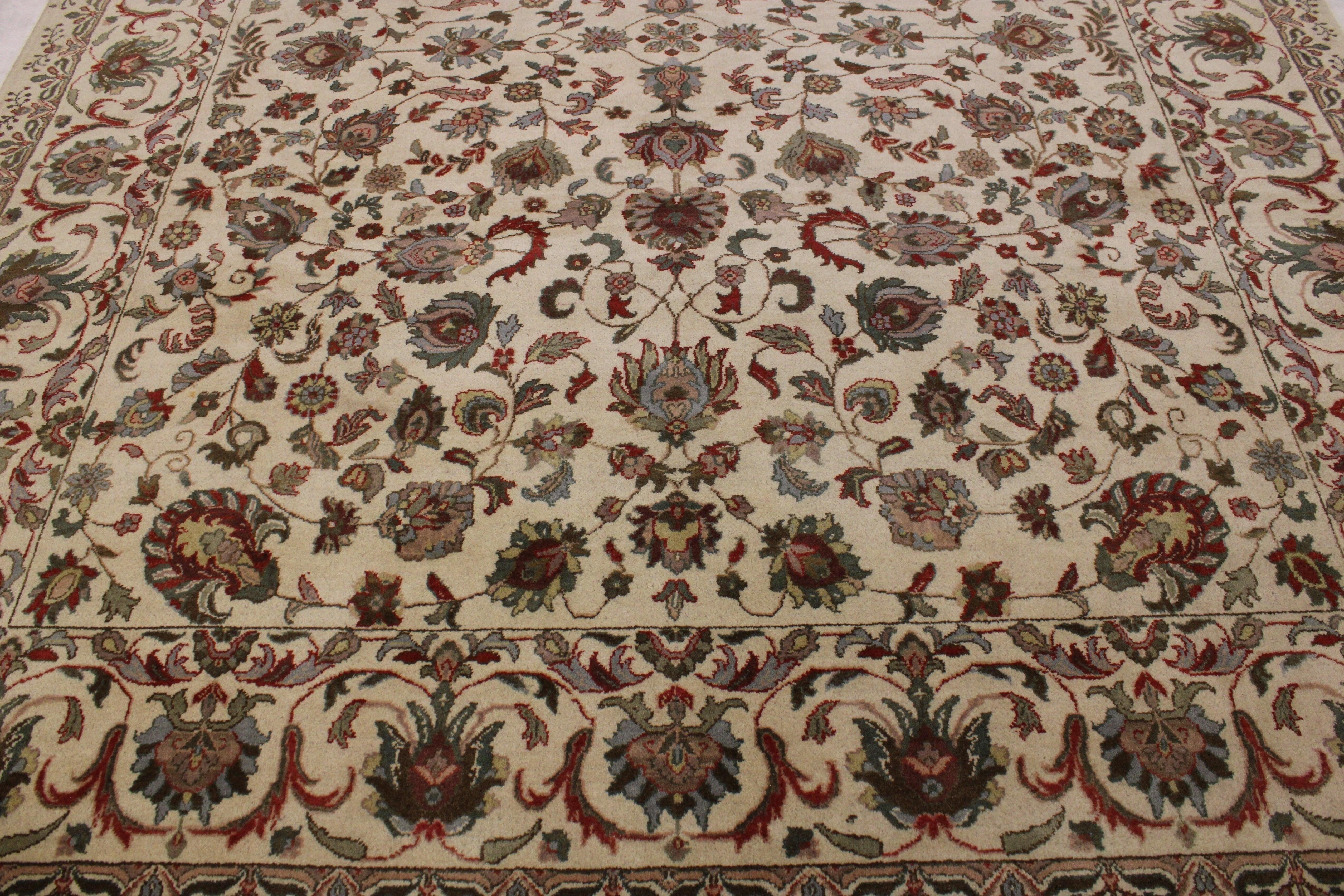 Colorful Rug, Oriental Rug, Hand Knotted Rug, How Big Is 8x10 
