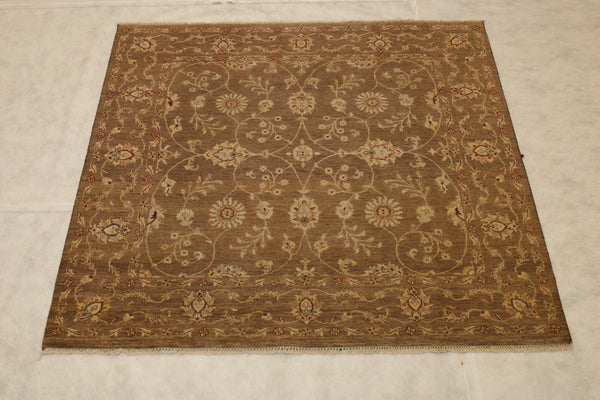 Khotan Rug, Hand Knotted Rug, Target Area Rugs, 6x6 Rugs, Dining Room Rug