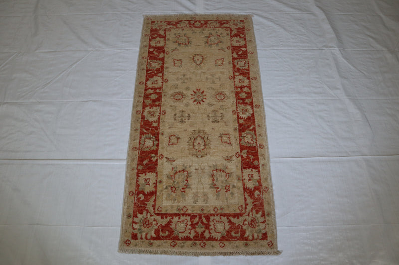 Oushak Rug, Afghanistan Rug, Turkman Rug, 2x4 Rug