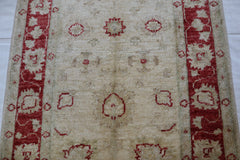 Oushak Rug, Afghan Rug, Turkman Rug, Hand Knotted, 2x4 Rug