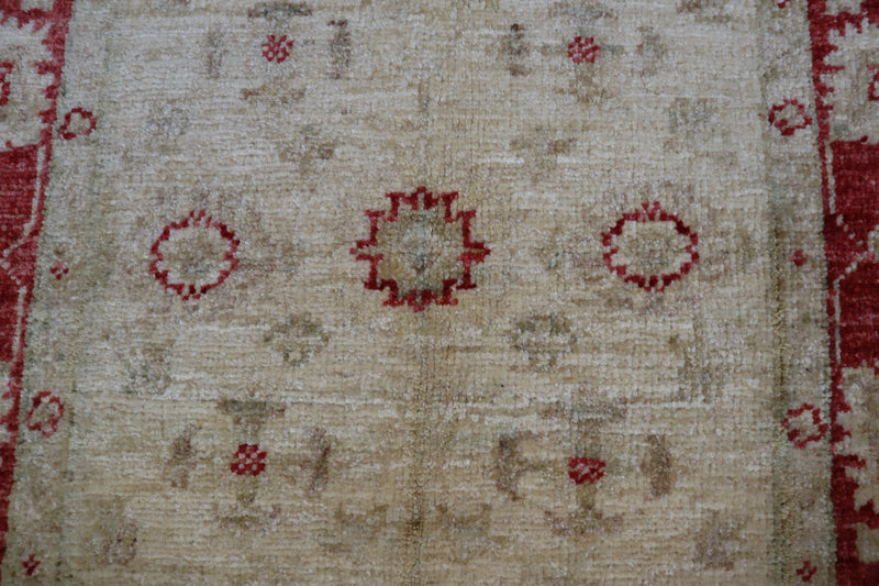 Oushak Rug, Afghan Rug, Turkman Rug, Hand Knotted, 2x4 Rug