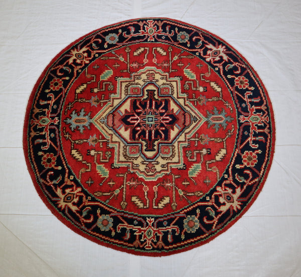 Serapi Rug, Round Rug, Colorful Rug, Types Of Oriental Rugs