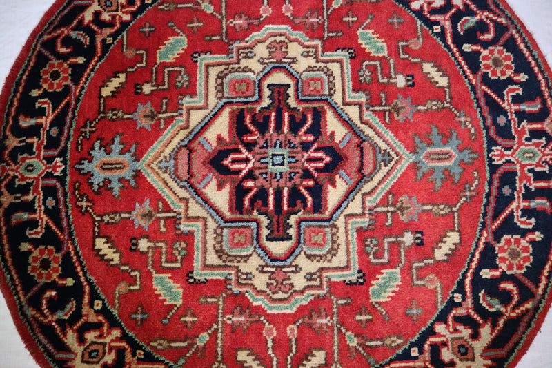 Serapi Rug, Round Rug, Colorful Rug, Types Of Oriental Rugs