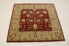 Red Rugs, Natural Dye Rugs, Oushak Rug, Rugs For Bedroom, Home Decor 