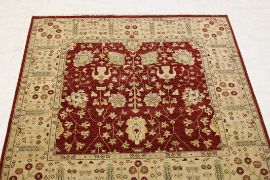 Red Rugs, Natural Dye Rugs, Oushak Rug, Rugs For Bedroom, Home Decor 