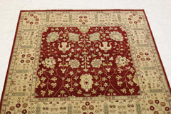 Red Rugs, Natural Dye Rugs, Oushak Rug, Rugs For Bedroom, Home Decor 