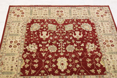 Red Rugs, Natural Dye Rugs, Oushak Rug, Rugs For Bedroom, Home Decor 