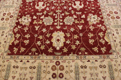 6'7" x 6'7" ft. Hand Knotted Oushak Puja Wool Rug