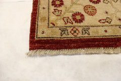 6'7" x 6'7" ft. Hand Knotted Oushak Puja Wool Rug