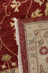 6'7" x 6'7" ft. Hand Knotted Oushak Puja Wool Rug