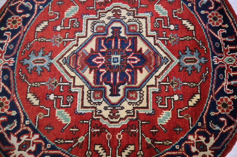 Serapi Rug, Colorful Rug, Round Rug, Types Of Persian Rugs