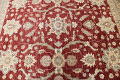 6'8" x 6'6" ft. Oushak Hand Knotted Wool Rug