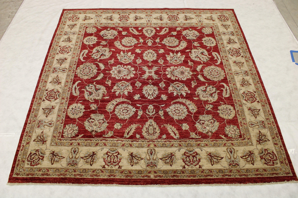 9'2" x 9'2" ft. Chobi Hand Knotted Rug