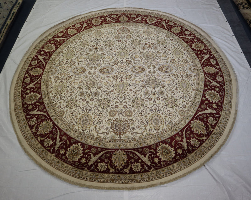 Sutri Rug, Round Rug, Afghan Rug, Wool Oriental Rug