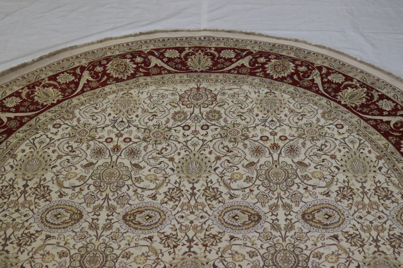 Sutri Rug, Round Rug, Afghan Rug, Wool Oriental Rug