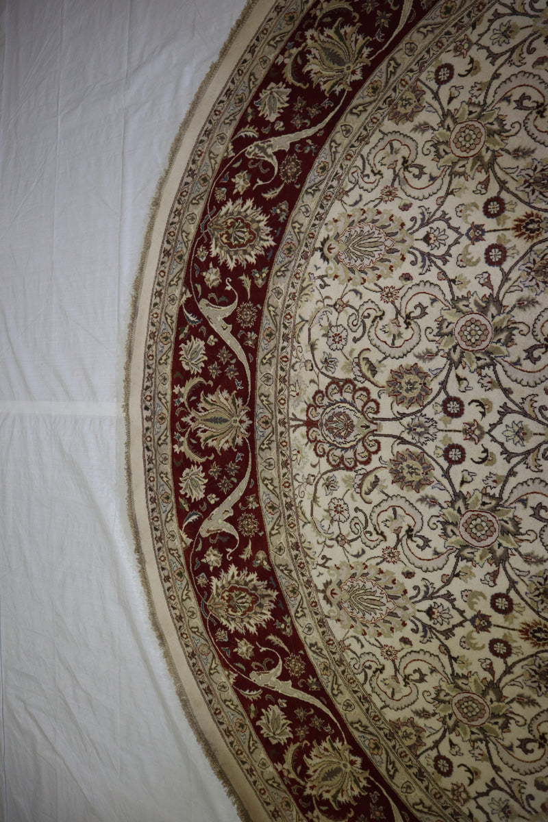 Sutri Rug, Round Rug, Afghan Rug, Wool Oriental Rug