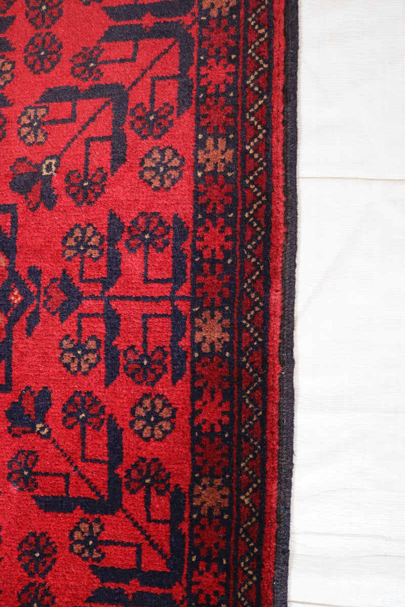 Khal Mohammadi Rug, Afghan Rug, 2x5 Area Rug, Tribal Rug