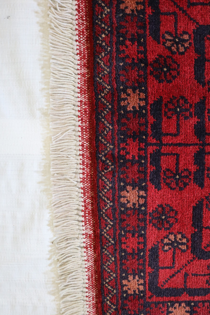 Khal Mohammadi Rug, Afghan Rug, 2x5 Area Rug, Tribal Rug