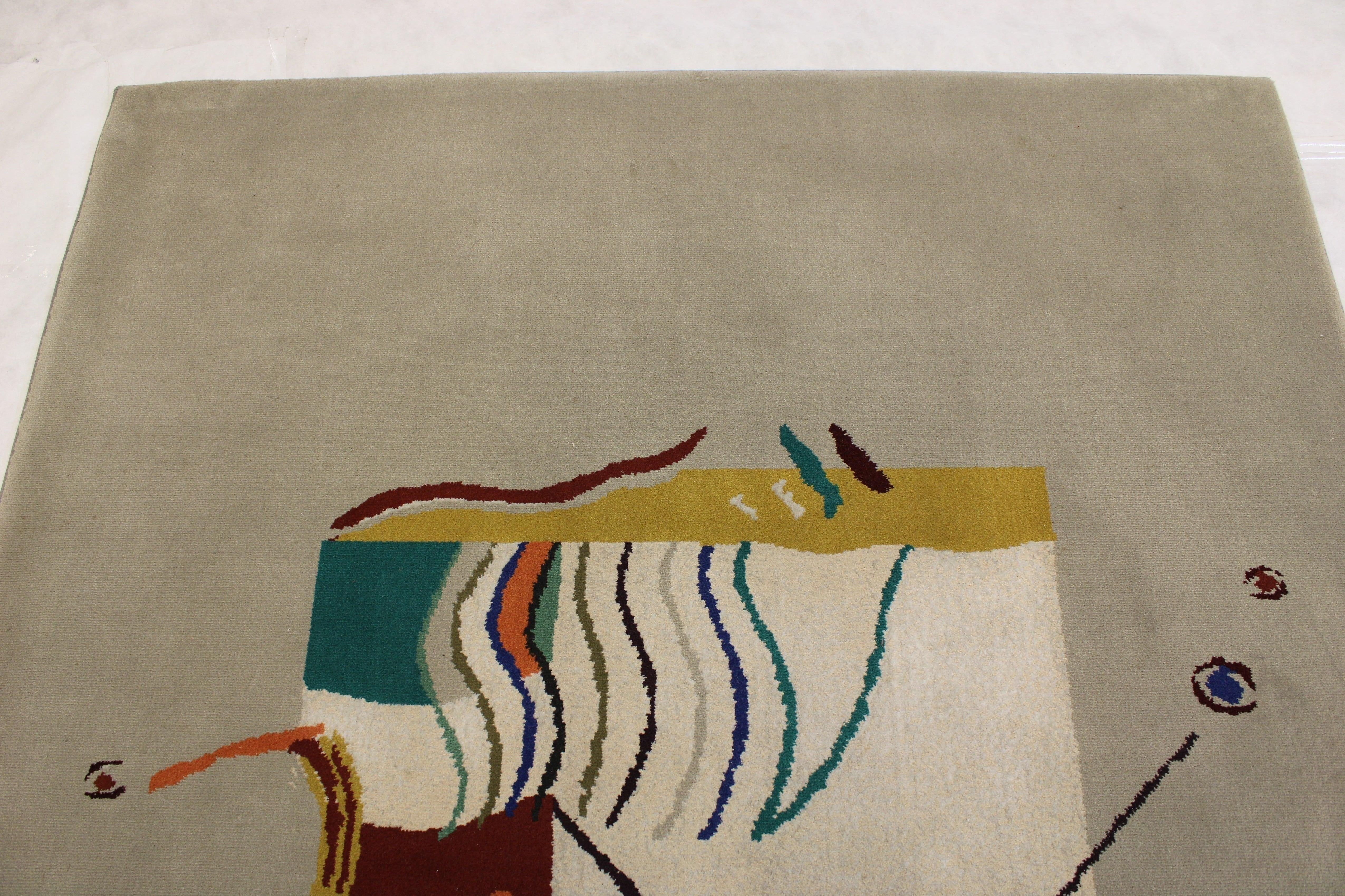5'2" x 7'6" ft. Handmade Area Rug