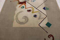 5'2" x 7'6" ft. Handmade Area Rug