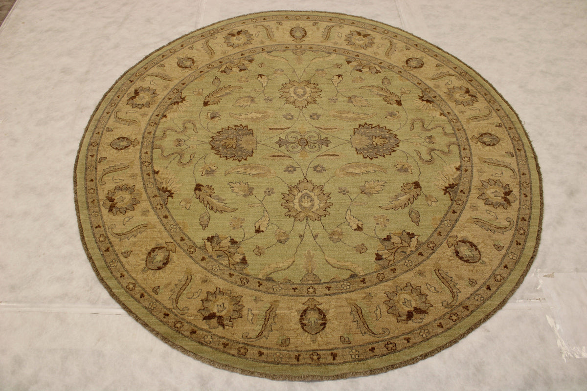 Oushak, Round Rugs, Vegetable Dye Rug, Indian Rugs, Area Rug Sizes 
