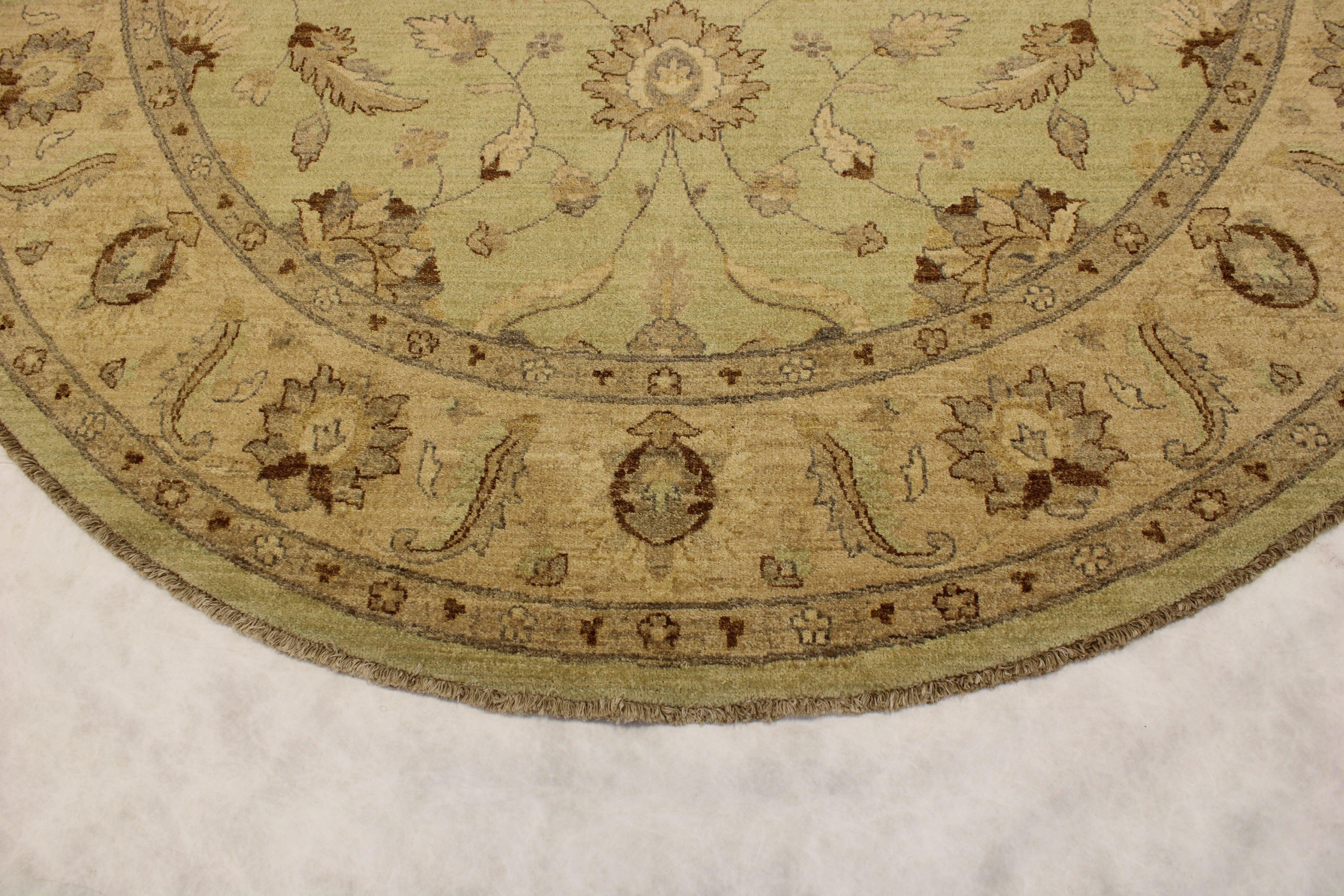 Oushak, Round Rugs, Vegetable Dye Rug, Indian Rugs, Area Rug Sizes 