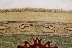 Ivory Rug, Round Rug, Oushak Rug, Afghan Rugs, Dining Table Rug 