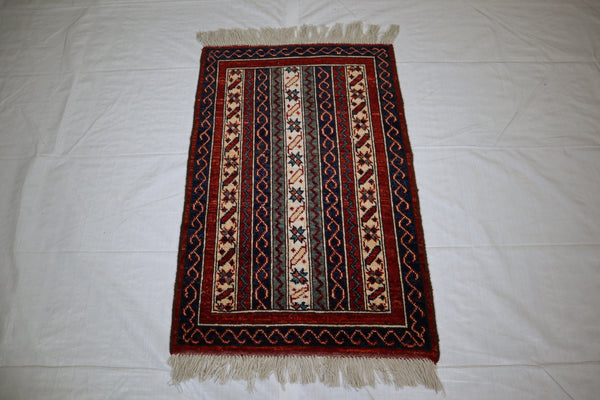 Tribal Rug, Afghan Rug, Hand Knotted Wool Rug, 2x3 Rug