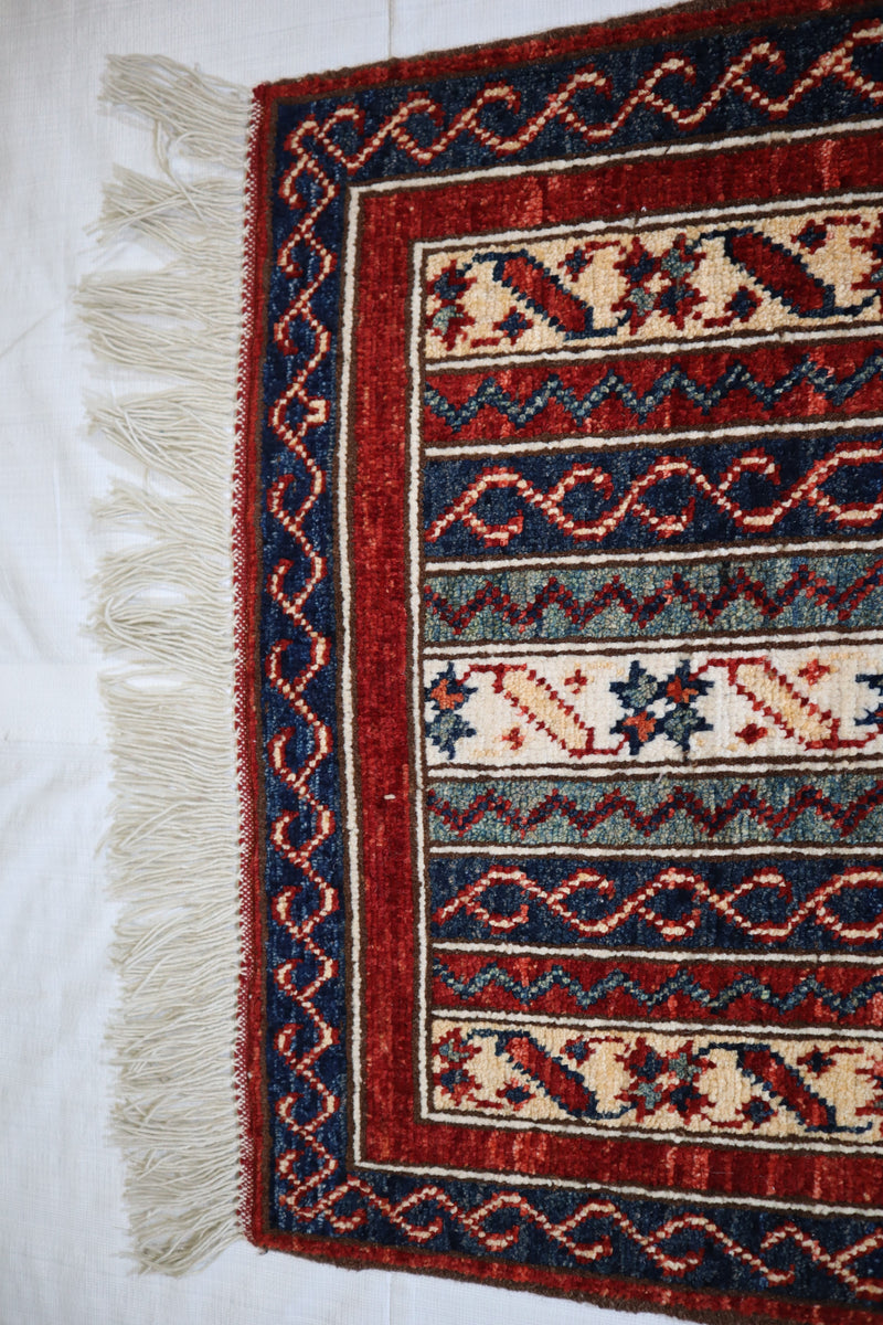 Tribal Rug, Afghan Rug, Hand Knotted Wool Rug