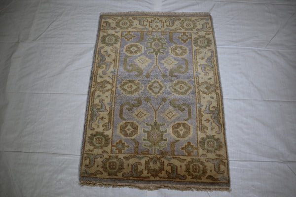 Oushak Rug, Persian Design Rug, Hand Knotted Wool Rug