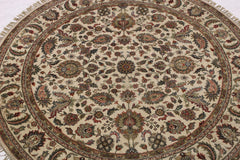 Oushak Rug, Round Rug, Wool Oriental Rug, Indian Rugs, Rug On Carpet 