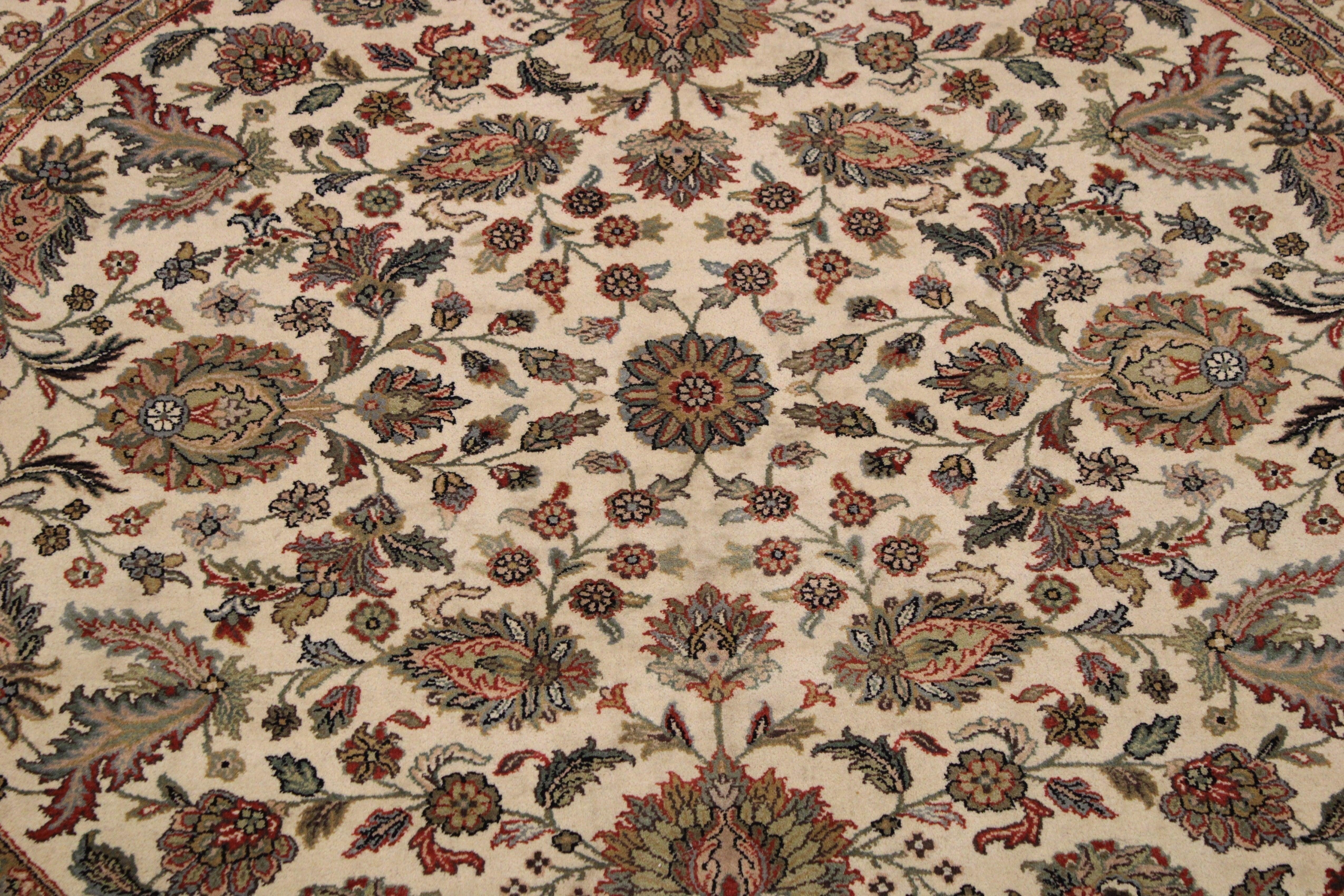 Oushak Rug, Round Rug, Wool Oriental Rug, Indian Rugs, Rug On Carpet 