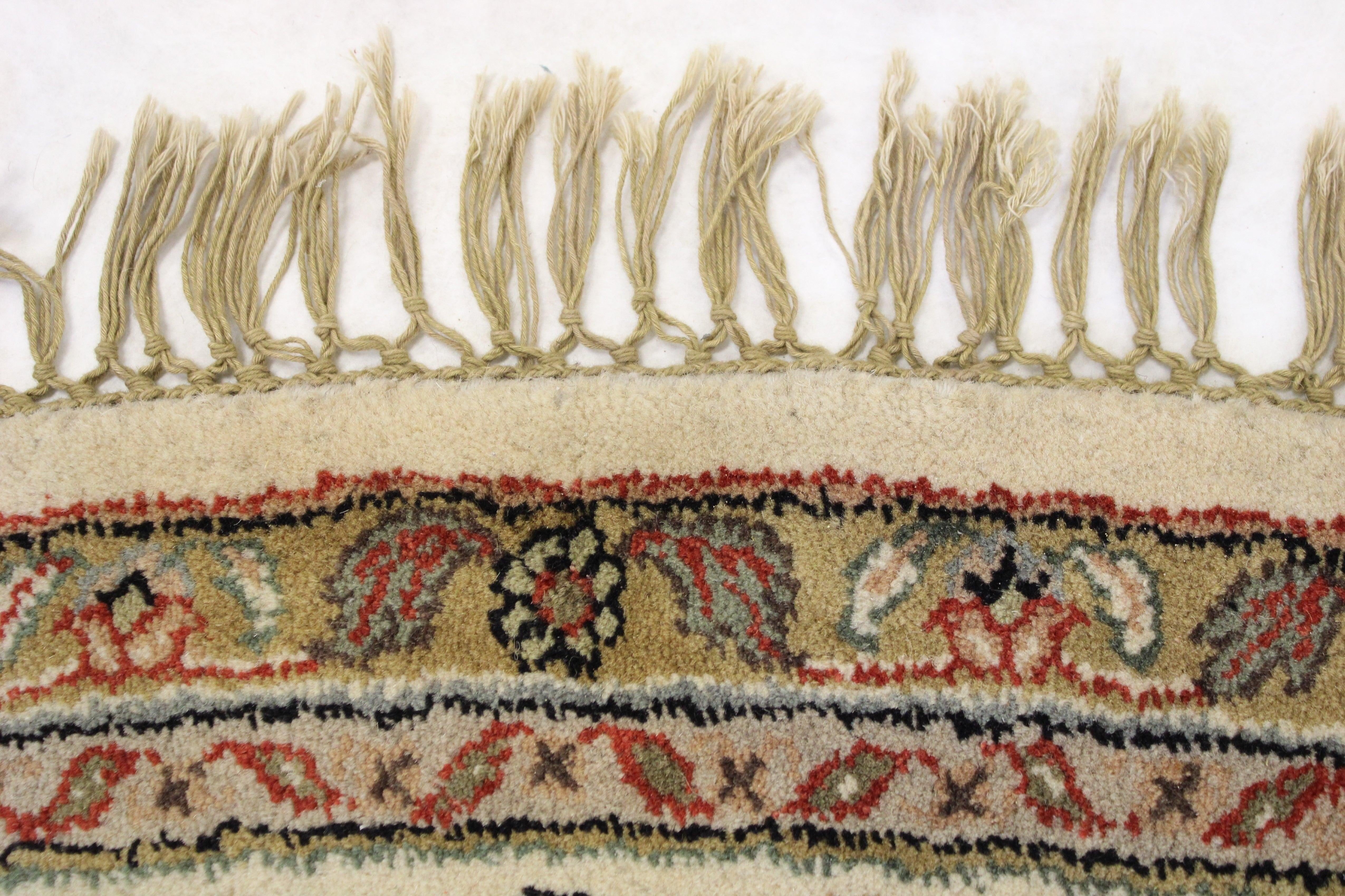 Oushak Rug, Round Rug, Wool Oriental Rug, Indian Rugs, Rug On Carpet 