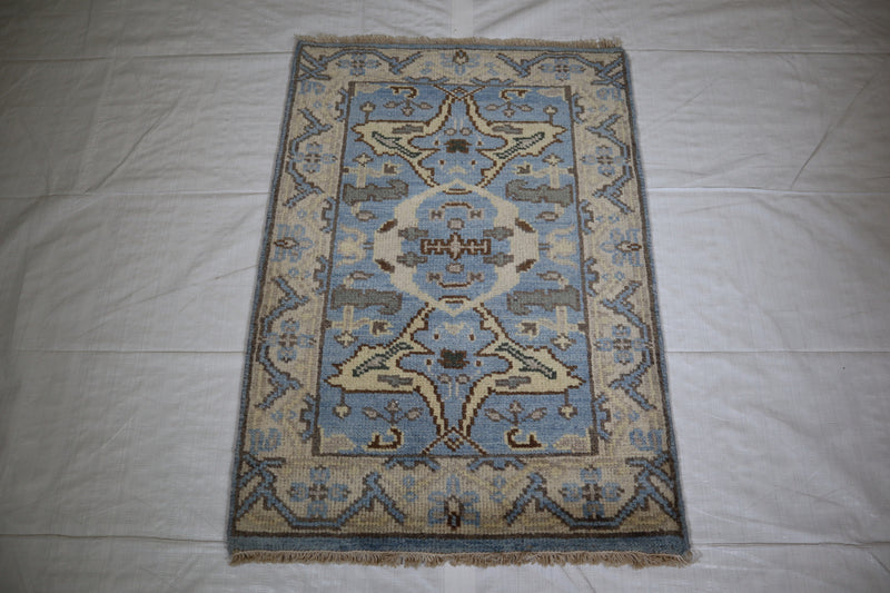 Oushak Rug, Wool Rug, Persian Design Rug