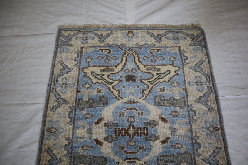 Oushak Rug, Wool Rug, Persian Design Rug