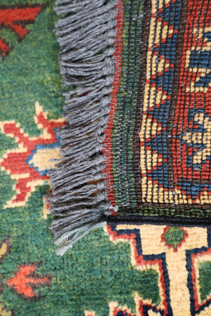 Afghan Kargahi Rug, Tribal Rug, 2x3 Area Rug, Turkman Rug