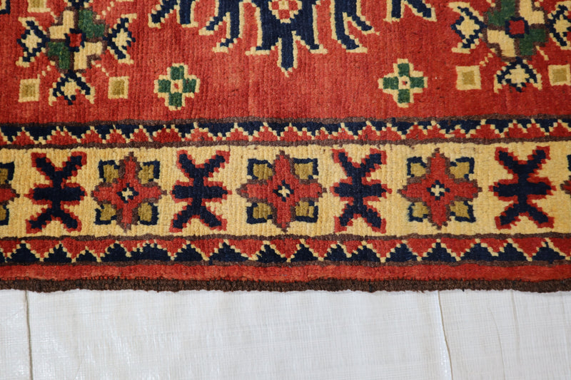 Afghan Kargahi Rug, Oriental Rug, Turkman Rug