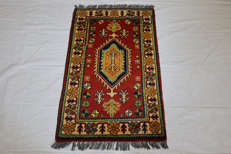 Oriental Rug, Turkman Rug, Afghan Kargahi Rug