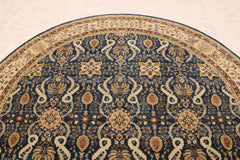 7'2" x 7'3" ft. Oushak Round Rug