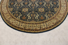 Round Rug, Oushak Rug, Colorful Rugs