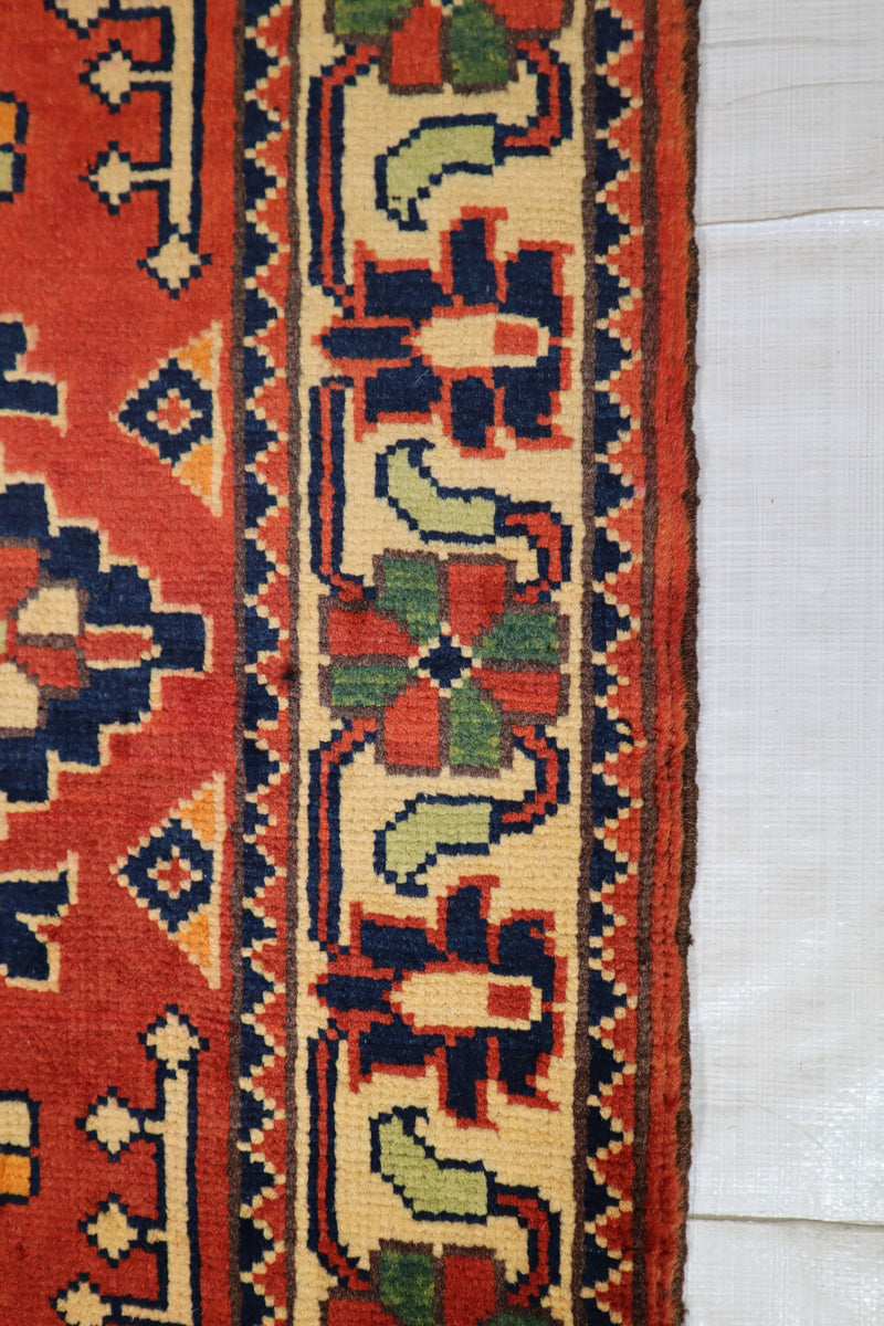 Afghan Kargahi Rug, Area Rug, Turkman Rug, 2x3 Rug