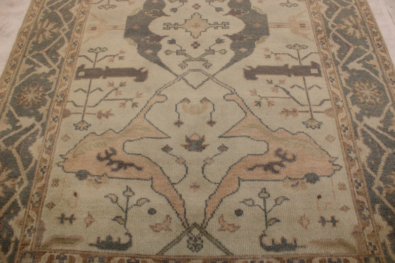 Wool Oriental Rugs, Oushak Rug, Hand Knotted Rugs, Room And Broad Rugs