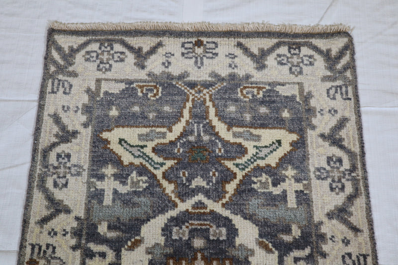 Oushak Rug, Persian Design Rug, Indian Wool Rug