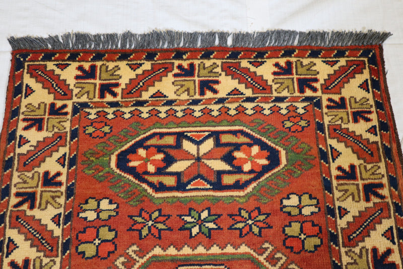 Afghan Tribal Rug, Turkman Design Rug